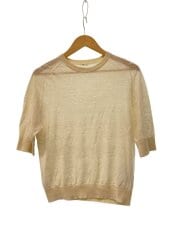 画像：ニット・セーター(薄手)/半袖/リブ/リネン/CRM