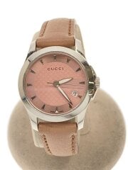 画像：腕時計/アナログ/レザー/PNK/PNK