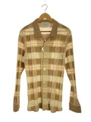 画像：長袖シャツ/M/ウール/BRW/AW22-KNBSH