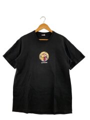 画像：Tシャツ/M/コットン/BLK/プリント//