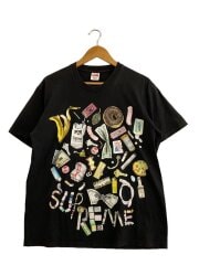 画像：Tシャツ/M/コットン/BLK/プリント//
