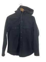 画像：ジャケット/S/コットン/BLK