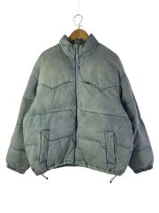 画像：ダウンジャケット/L/デニム/IDG/A0726-0000