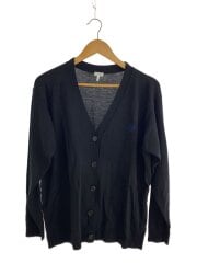 画像：カーディガン(薄手)/L/ウール/BLK