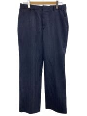 画像：スラックスパンツ/--/--/NVY/ストライプ/690-3918
