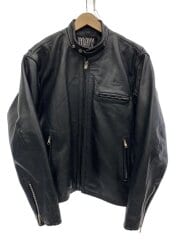 画像：HEAVY FOR BIKERS/シングルライダースジャケット/42/レザー/BLK