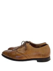 画像：旧ロゴ/606ラスト/プレーントゥ/外羽根/ドレスシューズ/UK8/CML/レザー