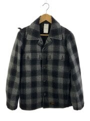 画像：CPO JK/gip limited/ジャケット/M/ウール/GRY/チェック/122gwdt-jkm03s