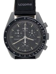 画像：クォーツ腕時計/アナログ/--/BLK/BLK/ーー