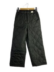画像：WIDE PANTS/ミリタリーワイドダウンパンツ/M/BLK/TAION-W139WDML-1