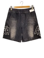 画像：Moto Cotton Twil Shorts/ショートパンツ/M/デニム/BLK//