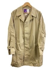 画像：65/35クロスステンカラーコート/L/ポリエステル/BEG