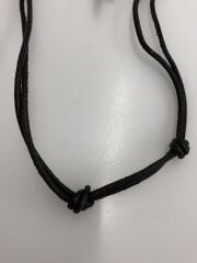 画像：ネックレス/レザー/BLK/メンズ
