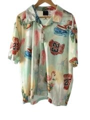 画像：半袖シャツ/XL/ポリエステル/マルチカラー/IB3007-133