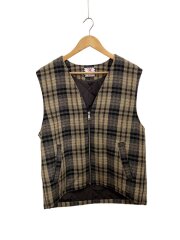 画像：キルティングベスト/L/ウール/CML