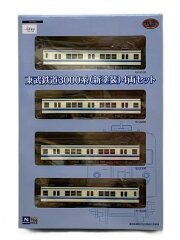 画像：東武鉄道3000系（新塗装）4両セット/ホビーその他//