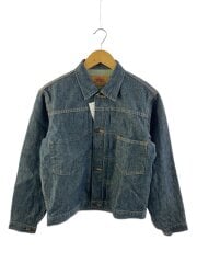 画像：99年製/1st/復刻/Gジャン/M/コットン/IDG/無地/70503-03