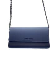 画像：長財布/レザー/BLU/レディース