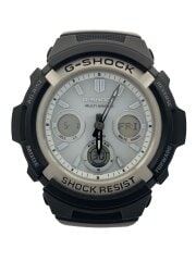 画像：ソーラー腕時計・G-SHOCK/デジアナ/BLK