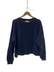 画像：AZEAMI THERMAL TEE/2/コットン/ネイビー/ロンT/RECU-001/ワッフル生地/無地
