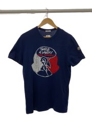 画像：Tシャツ/M/コットン/ネイビー/無地/D10918032050