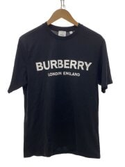画像：Tシャツ/S/コットン/ブラック/無地/8026016
