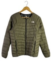 画像：THUNDER ROUNDNECK JACKET_サンダーラウンドネックジャケット/XL/ナイロン/KHK/無