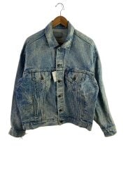 画像：90s/USA製/ケミカルウォッシュ/Gジャン/XL/コットン/IDG/70507-0219