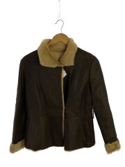 画像：ジャケット/6/羊革/BRW