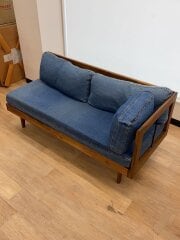 画像：ミサワ/2人掛けソファ/ウッド/BLU