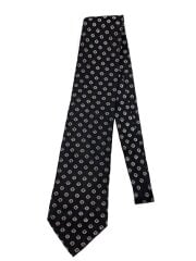 画像：ネクタイ/シルク/BLK/総柄/メンズ