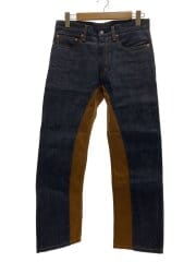 画像：ボトム/32/デニム/NVY/モンキーコンボパンツ