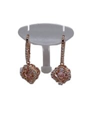 画像：ピアス/スワロフスキー/PNK/レディース/スパークリングダンス/クローバー