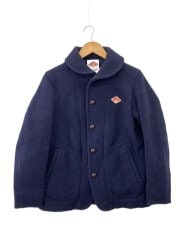 画像：コート/38/ウール/NVY/無地//