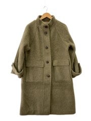 画像：コート/--/ポリエステル/KHK/無地/61-19-0070-462//