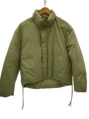 画像：ダウンジャケット/O/ポリエステル/GRN/無地/MWFJ245014