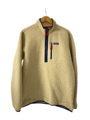 画像：フリースジャケット/L/ポリエステル/CRM/無地/22811FA19