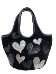 画像：ハンドバッグ/--/BLK