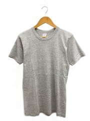 画像：Tシャツ/M/コットン/グレー/無地/80s/トリコタグ/霜降り