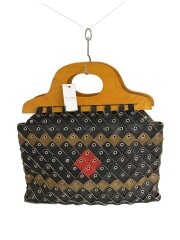 画像：トートバッグ/レザー/ブラック