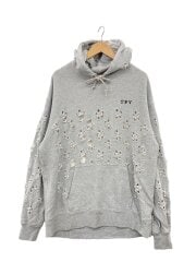 画像：パーカー/XL/コットン/グレー/無地//