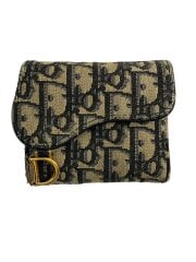 画像：3つ折り財布/--/NVY/レディース