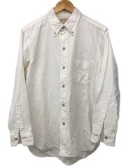 画像：長袖シャツ/40/コットン/WHT