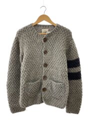 画像：カーディガン(厚手)/S/ウール/GRY/08-080-610-8720-3-0