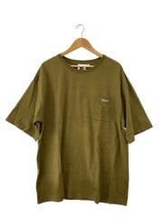 画像：Tシャツ/L/コットン/KHK/GUT4-S3007//