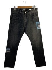 画像：ボトム/4/デニム/BLK/UC2D9501-2