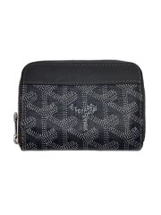 画像：財布/レザー/グレー/総柄/メンズ/MATIGNON