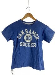 画像：Tシャツ/S/コットン/ブルー