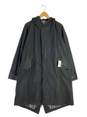 画像：コート/M/ポリエステル/BLK/無地/bmp44-713-09