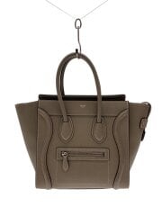 画像：ハンドバッグ/レザー/BRW/ラゲージ/マイクロショッパー